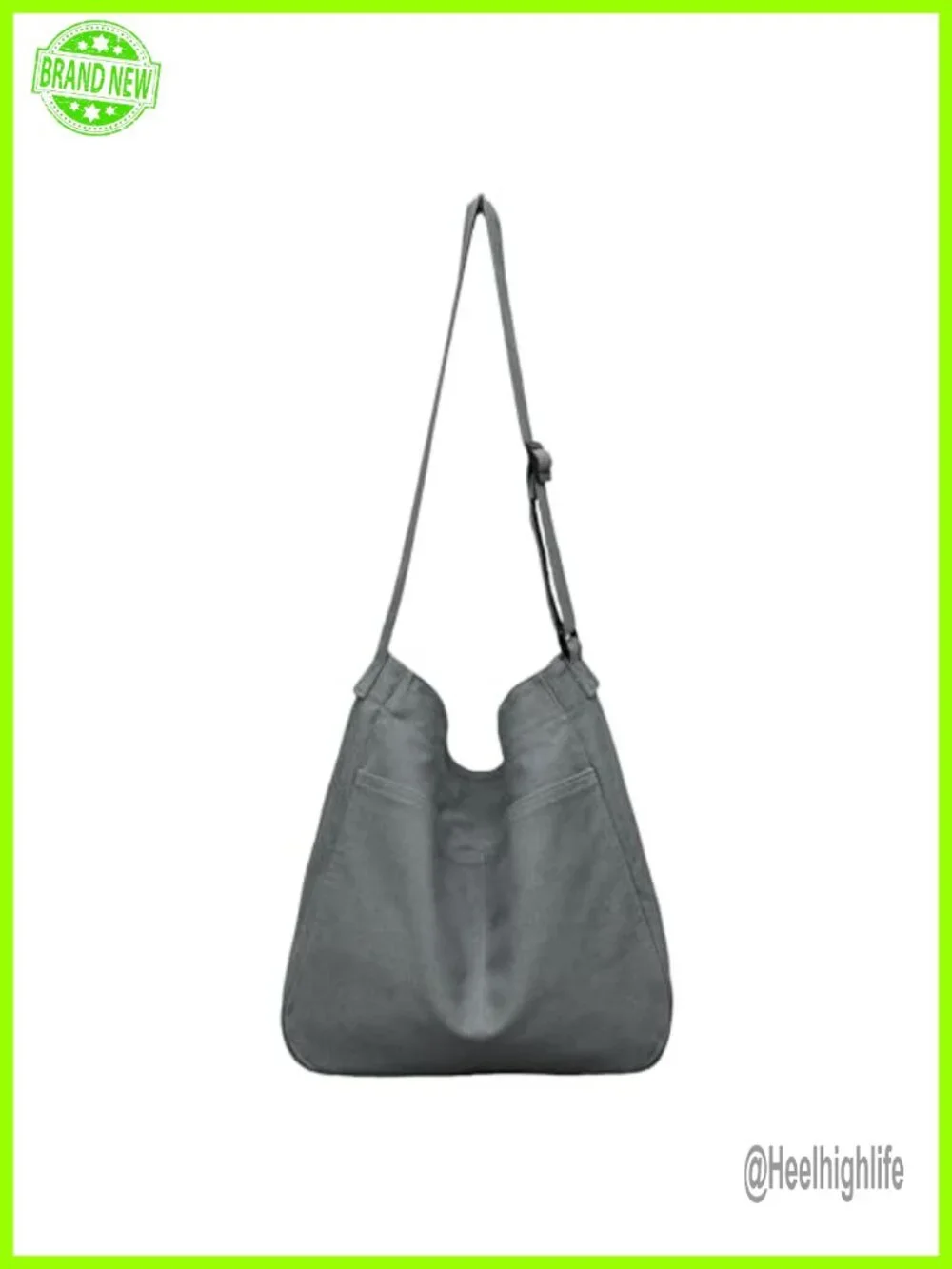 Canvas Hobo Bag Large Crossbody Shoulder Tote Travel Work